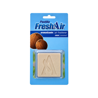 Aromatizante para Auto Pastilla de 120ml Aroma Coco - 1 Pieza