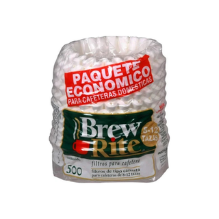 Filtro para Cafetera Chico Marca Brew Rite - 1 Paquete con 500 Piezas