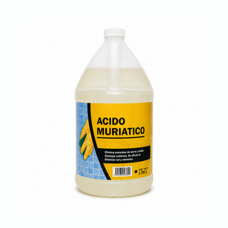 Acido Muriático 3.7 L - 1 Pieza
