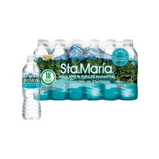 Agua 500ml Marca Sta. María - 18 Botellas