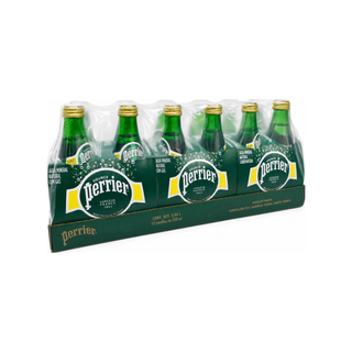 Agua Mineral Marca Perrier 330 ml - 1 Caja con 12 Piezas