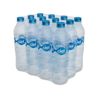 Agua Purificada 600ml Marca Ciel - 1 Paquete con 12 Piezas