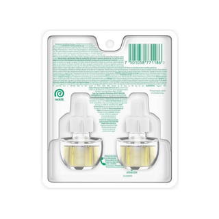 Air Wick Repuestos para Aparato Electrónico Aroma Citricos y Maderas - 1 Paquete con 2 Piezas