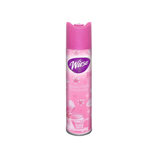 Aromatizante en Aerosol 400 ml Aroma Paraíso Floral Marca Wiese- 1 Pieza