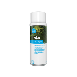 Aromatizante en Aerosol Aire Limpio Alpino Neutralizador de Olores 220 G Marca Key - 1 Pieza