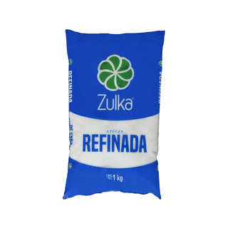 Azúcar Refinada 1 kg Marca Zulka - 1 Pieza
