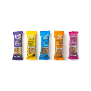 Barritas de Avena Variedad de Sabores 35g Marca Barrinolas - 1 Caja con 60 Piezas