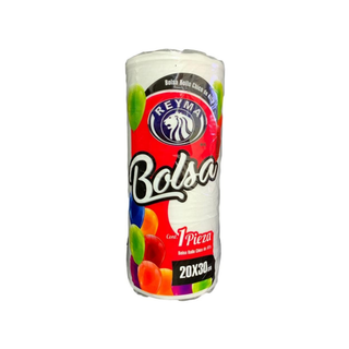 Bolsa Alta Densidad Rollo  20 x 30 cm 1 kg Marca Reyma - 1 Pieza