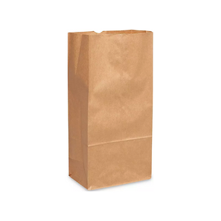 Bolsa Kraft 61 lb 81 g sin Asa 20.5 x 10 x 29.5 - 1 Paquete con 500 Bolsas