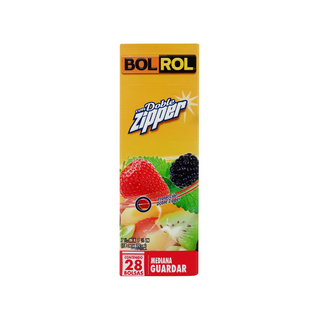 Bolsa para Almacenar con Zipper Tamaño Mediana Marca Bol Rol - 1 Paquete Con 28 Piezas