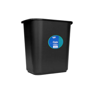 Bote de Basura para 13 L Color Negro Marca Sablón - 1 Pieza
