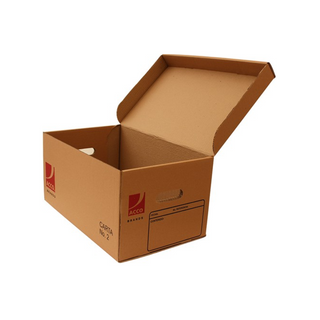 Caja para Archivo de Cartón Kraft Tamaño Carta Marca Acco - 1 Pieza