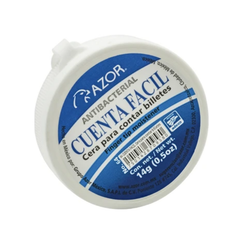 Cera Cuenta Fácil 14 gr Marca Azor – Stock México