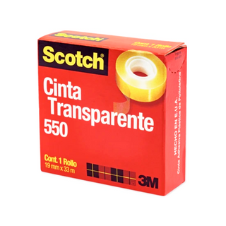 Cinta Transparente 19mm Marca Scotch - 1 Pieza