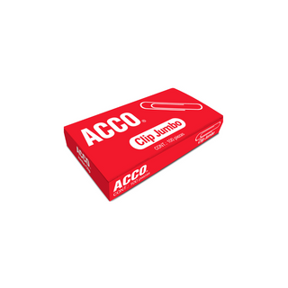 Clip Jumbo Marca Acco - 1 Caja de 100 Clips