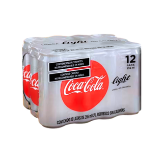 Coca - Cola Light Lata 355 ml - 12 piezas