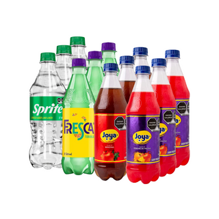 Coca-Cola Paquete Surtido Botella 600 ml - 12 Piezas
