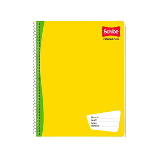 Cuaderno Profesional Rayas 100 hojas Marca Scribe - 1 Pieza