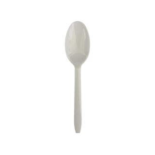 Cuchara Desechable Gigante Blanca - 1 Paquete con 25 Piezas