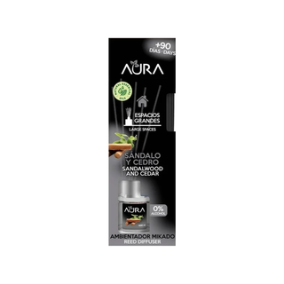 Difusor de Varitas Aroma Sándalo y Cedro 100 ml - 1 Pieza