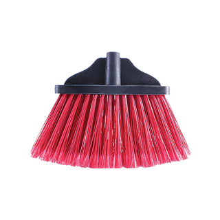 Escoba Abanico de Plástico Color Rojo - 1 Pieza