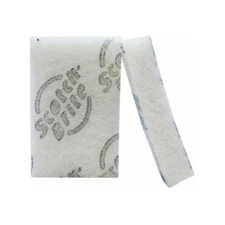 Fibra Almohadilla Blanca Uso Ligero P66 Marca Scotch Brite - 1 Pieza