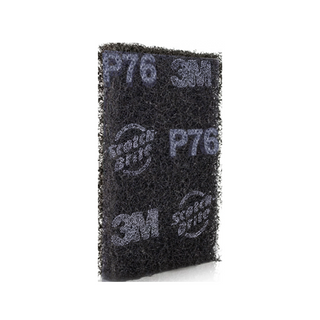 Fibra Almohadilla Negra Uso Extra Pesado P76 Marca Scotch Brite - 1 Pieza