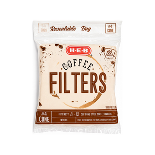 Filtro Para Cafetera  Doméstica #4 - 1 Paquete con 100 Piezas