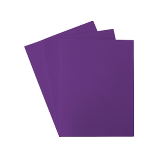 Foami Color Morado Tamaño Carta - 1 Paquete con 24 piezas