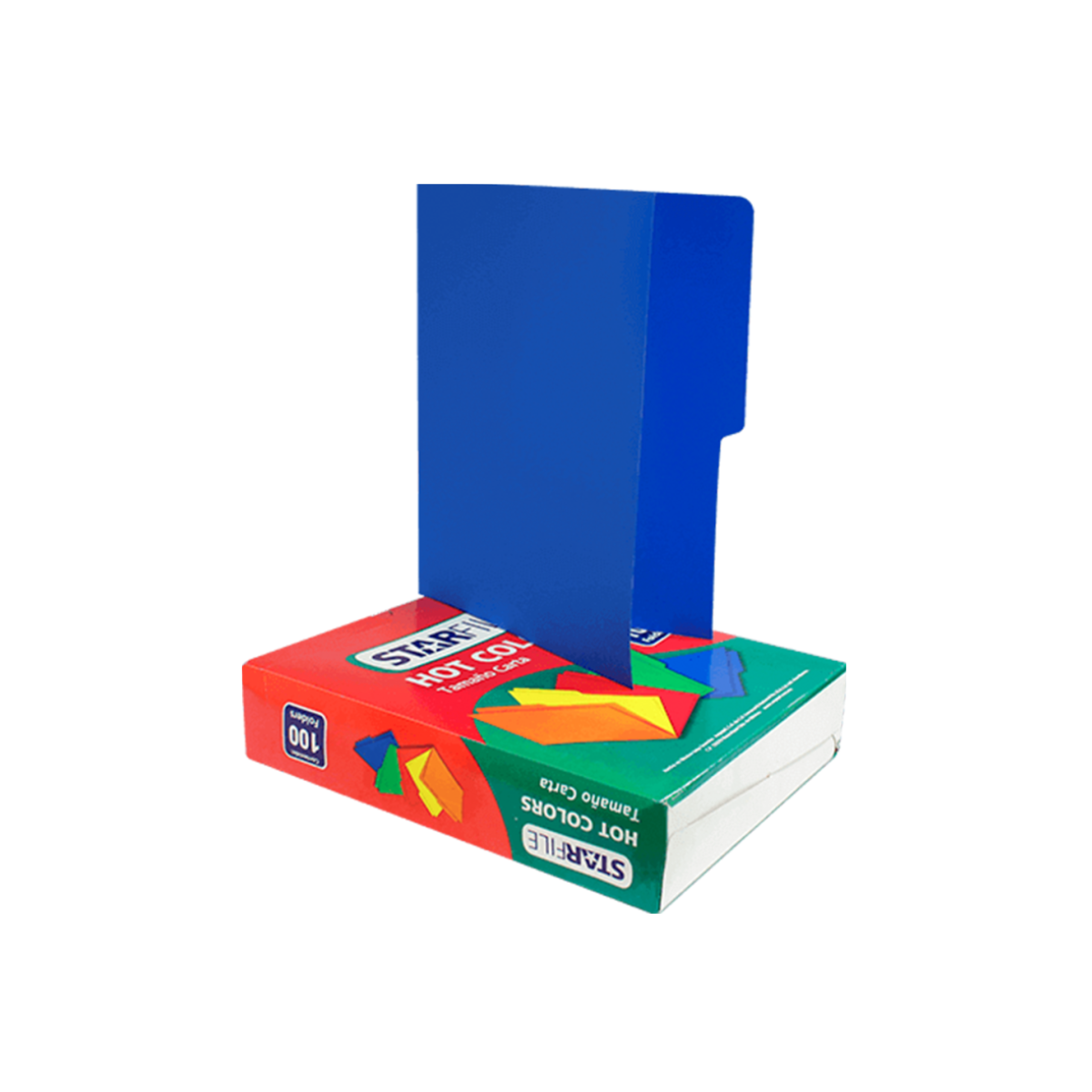 Folder Azul Hot Colors Tamaño Carta Marca Starfile – Stock México