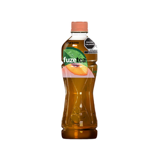 Fuze Tea Durazno Botella 600 ml - 6 Piezas