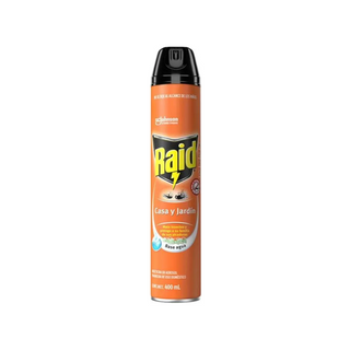 Insecticida Casa y Jardin 400 ml Marca Raid - 1 Pieza