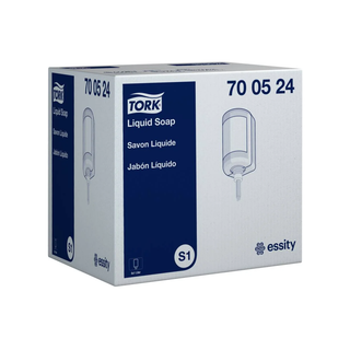 Jabón Liquido Advance Cartucho Premium Marca Tork 1L - 1 Caja con 6 Piezas