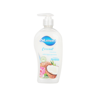 Jabón Líquido para Manos 525 ml Aroma Coconut Paradise Marca Blumen - 1 Pieza