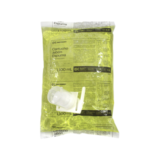 Jabón Liquido para Manos Aroma Manzana Cartucho Marca Gel Kleen 1L - 1 Caja con 12 Piezas