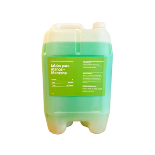 Jabón para Manos Aroma Manzana Verde 20 L - 1 Porrón