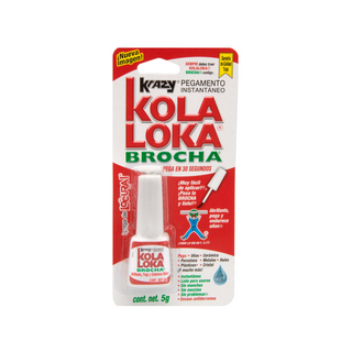 Kola Loka Pegamento Instantáneo Brocha 5g - 1 Pieza