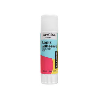 Lápiz Adhesivo de 21 g Marca Barrilito - 1 Pieza
