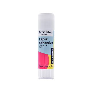 Lápiz Adhesivo de 9 g Marca Barrilito - 1 Pieza