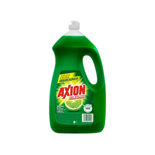 Lavatrastes Líquido 100% Efectivo Arrancagrasa Limón 2.8 L Marca Axión - 1 Pieza