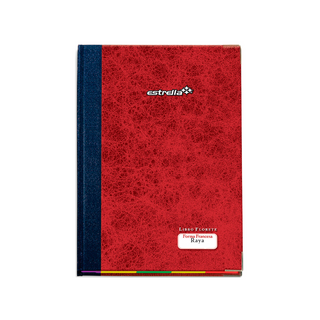 Libro Florete 192 Hojas Rayadas Forma Francesa Marca Estrella - 1 Pieza