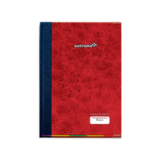 Libro Florete 96 Hojas Rayadas Forma Francesa Marca Estrella - 1 Pieza