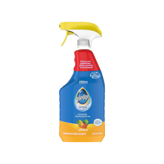 Limpiador Multisuperficies En Spray Aroma Citrico 650ml Marca Pledge - 1 Pieza