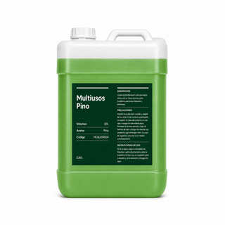 Limpiador Multiusos Aroma Pino 20 L - 1 Porrón