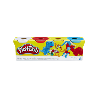 Masa Modeladora Colores Surtidos 112g Marca Play Doh - 4 Piezas