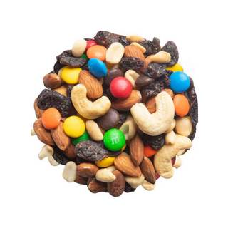 Mezcla de Frutos Secos con M&M's 60g Marca Promanuez - 1 Paquete con 10 Piezas