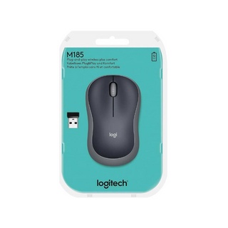 Mouse Inalámbrico M185 Marca Logitech - 1 Pieza