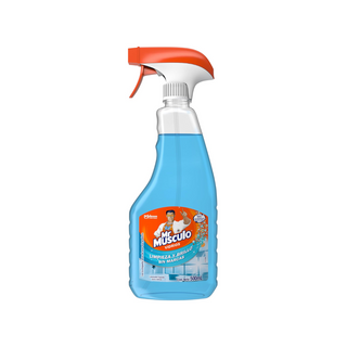 Mr. Musculo Windex Limpiador de Vidrios y Superficies 650 ml - 1 Pieza