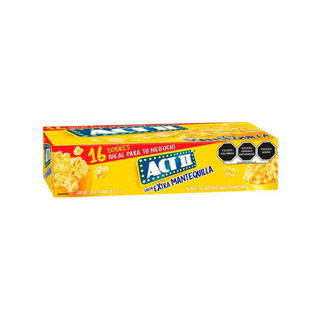 Palomitas Sabor Mantequilla Marca ACT II - 16 Piezas