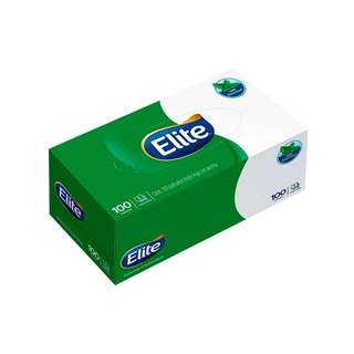 Pañuelo Facial Mentol Marca Elite - 1 Caja de 100 Pañuelos